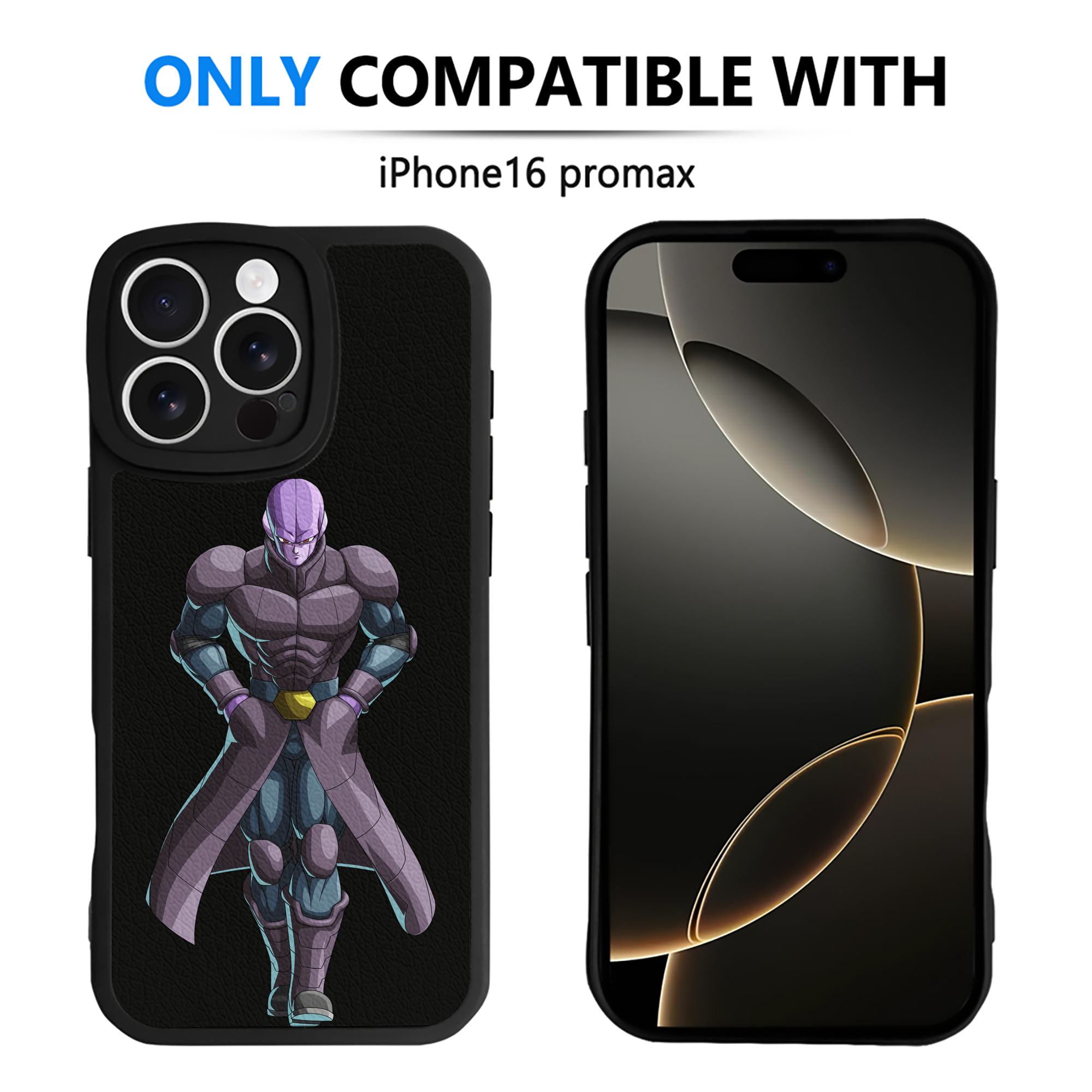 （画像用） ドラゴンボール DRAGON BALL 【iPhone 16シリーズ対応】シリコンスマホケース（レザー調） 材質：シリコン